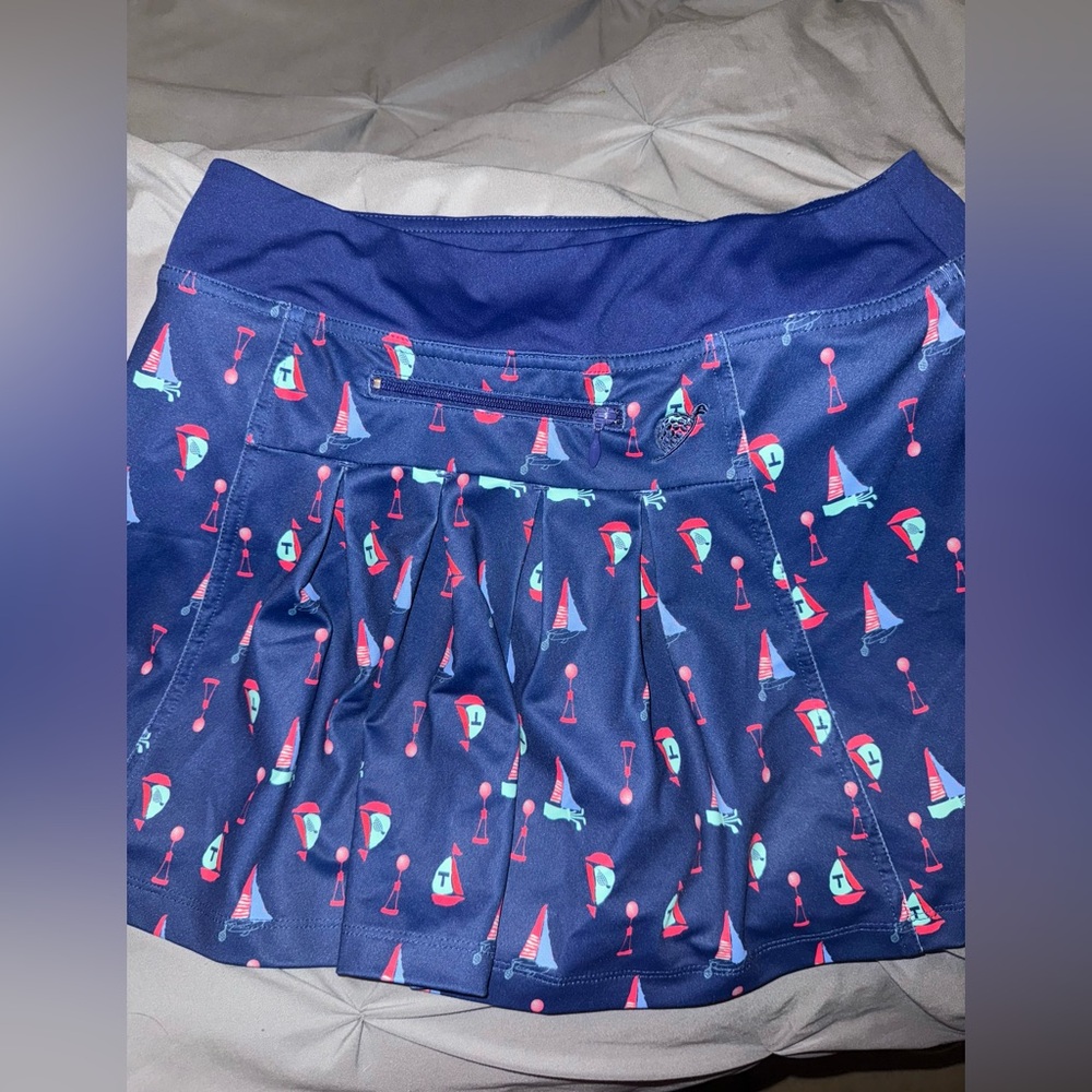 Turtles and Tees golf skort